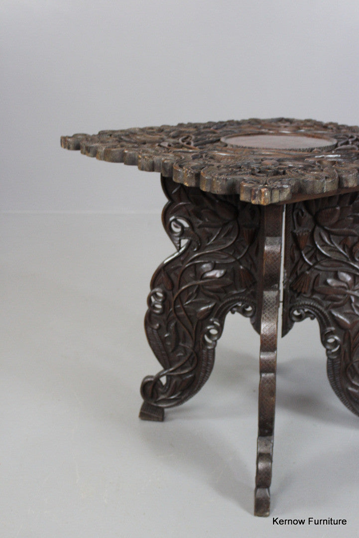 Antique Indian Side Table - Kernow Furniture