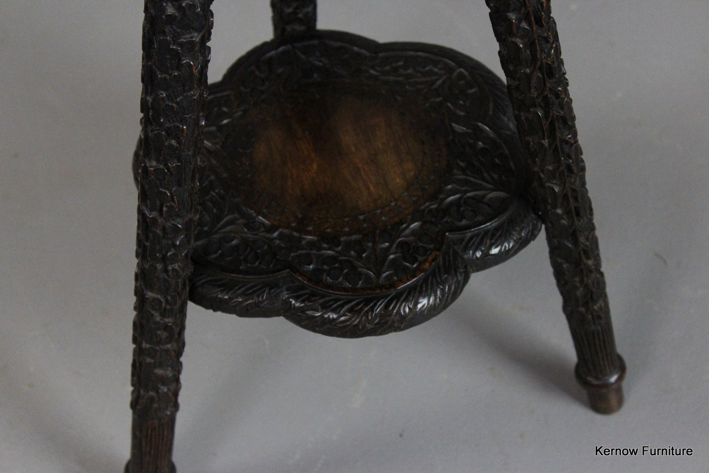 Carved Indian Table - Kernow Furniture