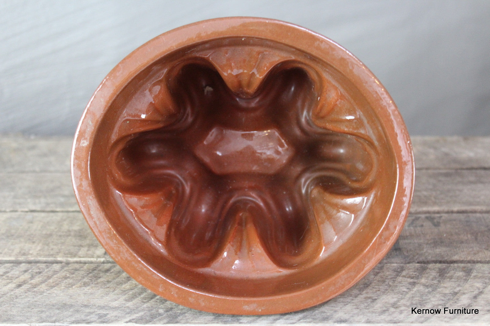 Victorian Pottery Jelly Mould - Kernow Furniture