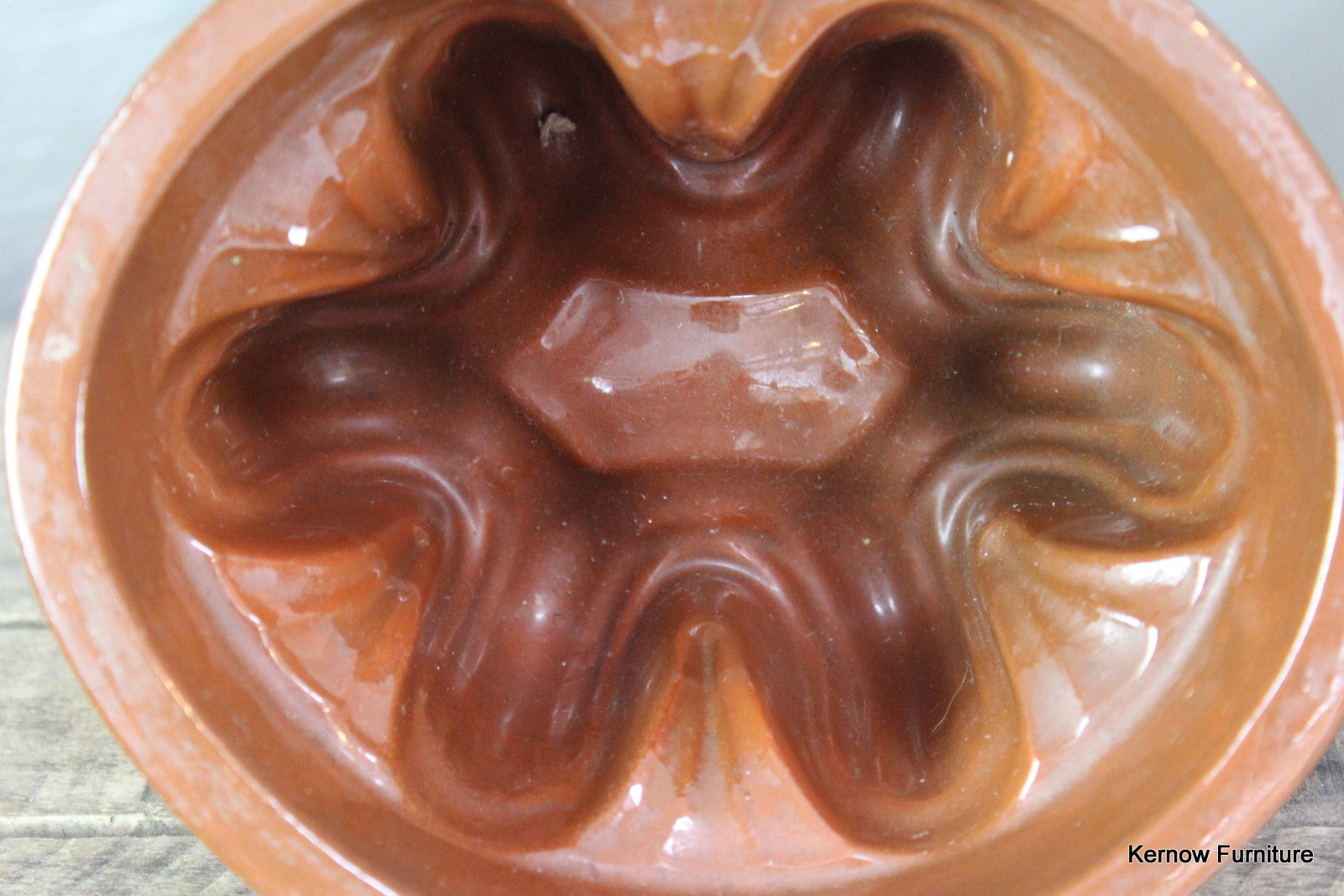 Victorian Pottery Jelly Mould - Kernow Furniture