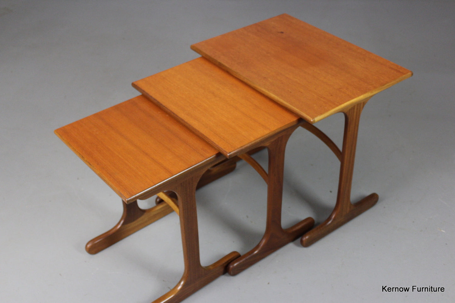 Retro G Plan Nest Tables - Kernow Furniture