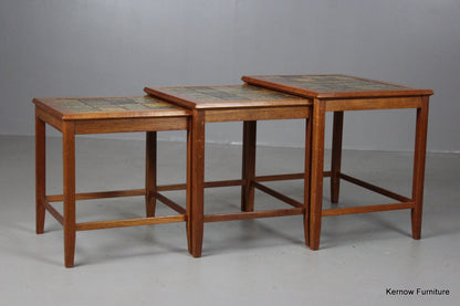 Retro Danish Nest Tables - Kernow Furniture