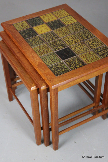 Retro Danish Nest Tables - Kernow Furniture