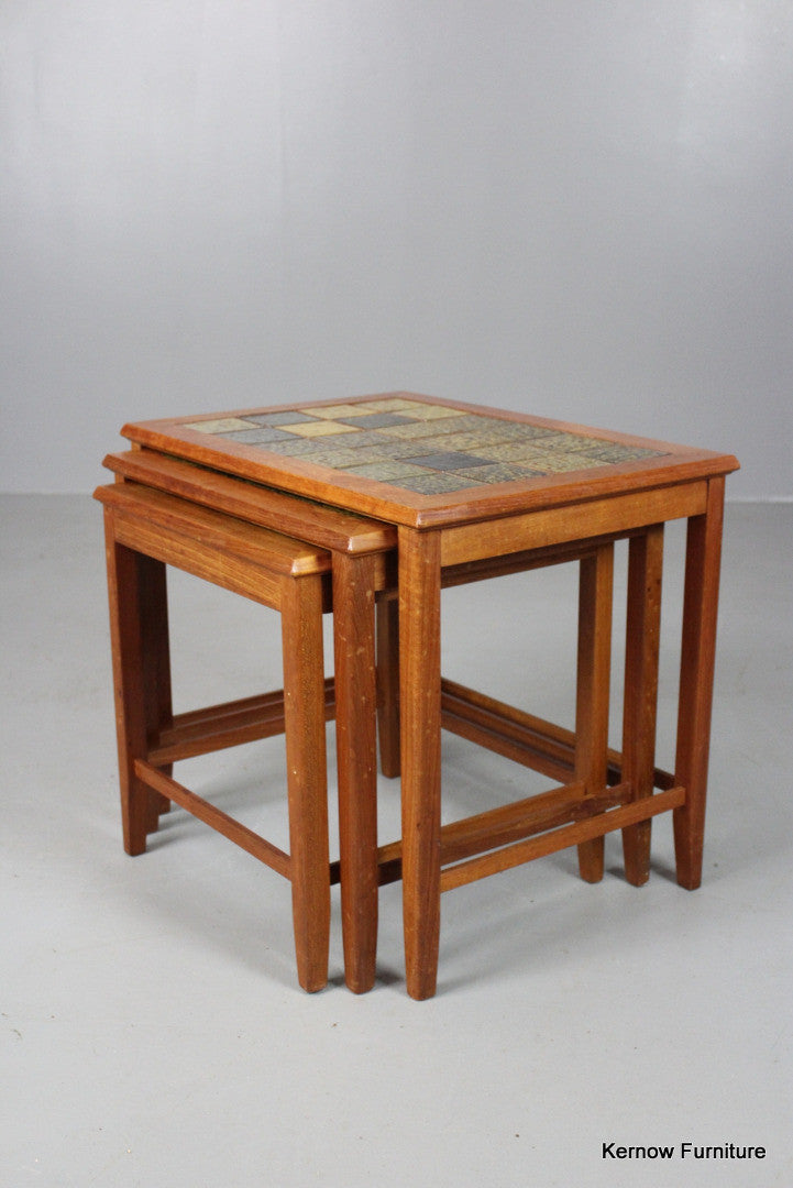 Retro Danish Nest Tables - Kernow Furniture