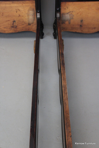 Pair Antique French Rosewood Beds - Kernow Furniture