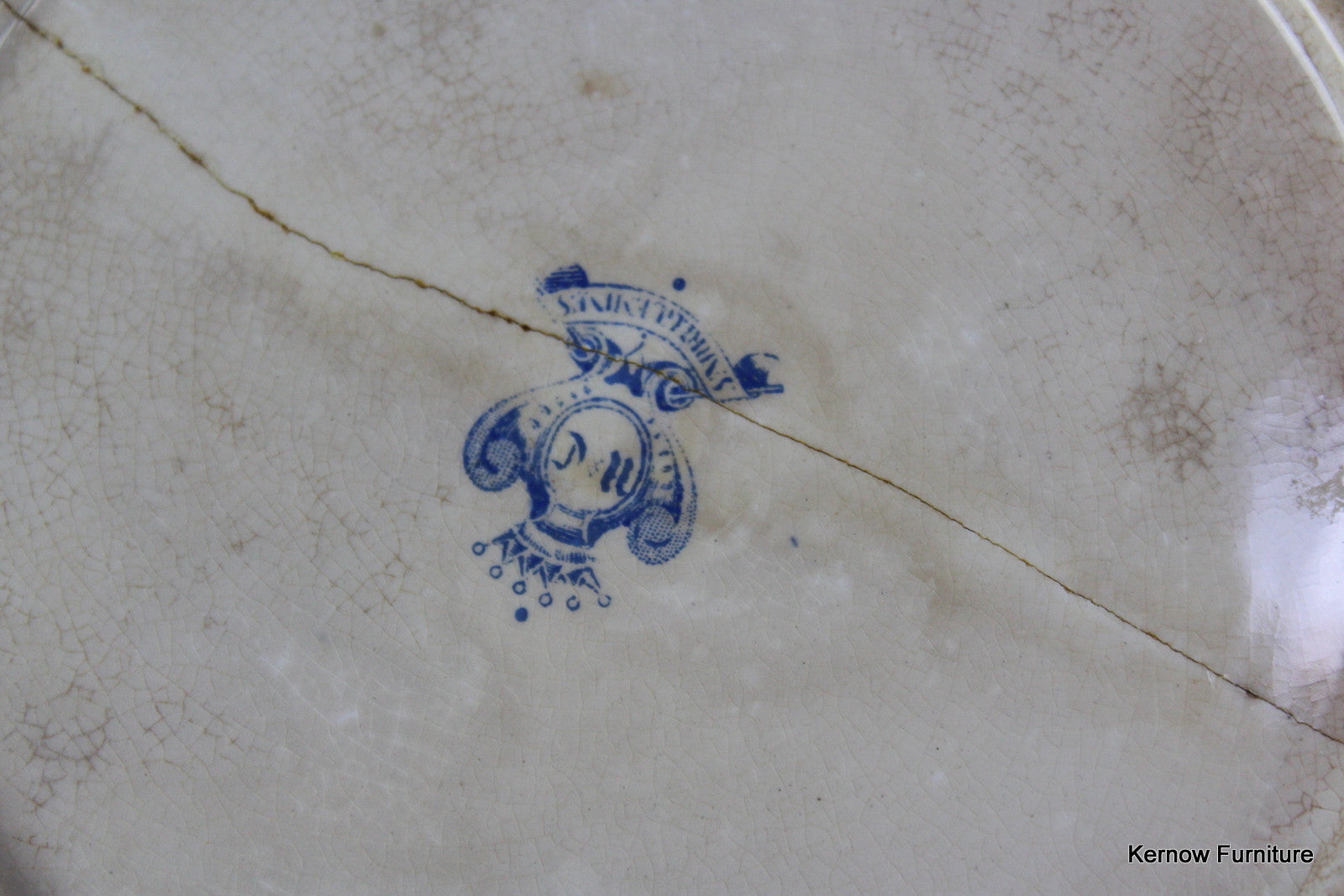 French Transferware Plate - Kernow Furniture