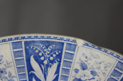 French Transferware Plate - Kernow Furniture