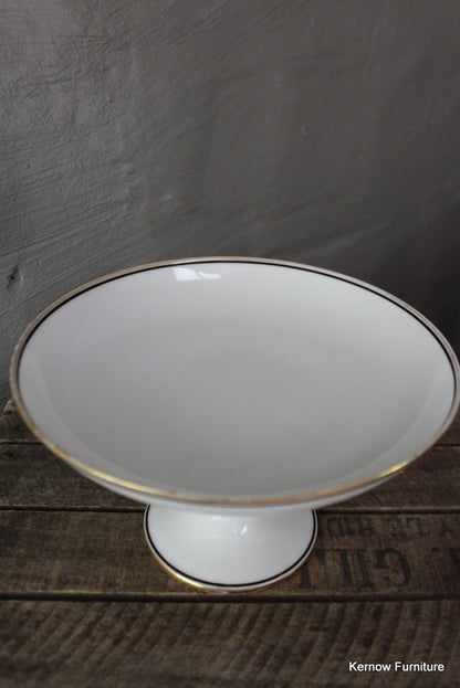 White Porcelain Compote - Kernow Furniture