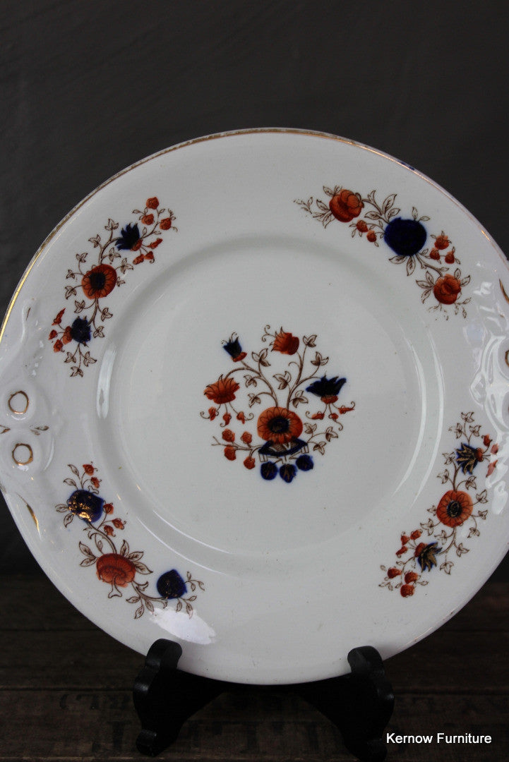 Victorian Floral Plate - Kernow Furniture