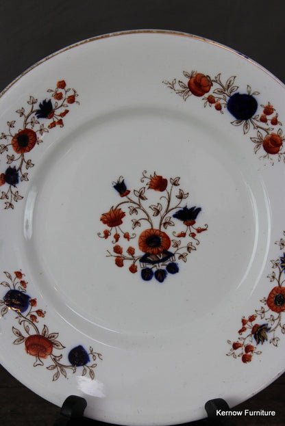 Victorian Floral Plate - Kernow Furniture