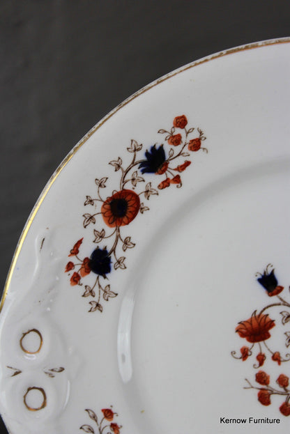 Victorian Floral Plate - Kernow Furniture