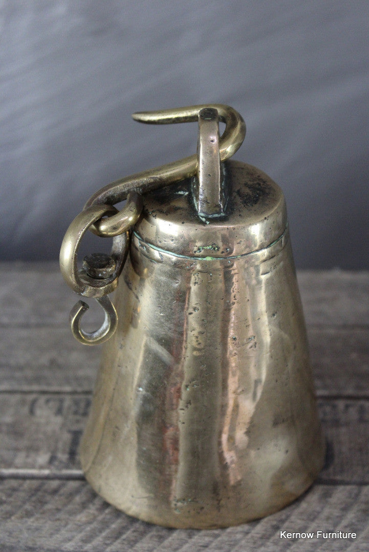 Brass Cow Bell - Kernow Furniture