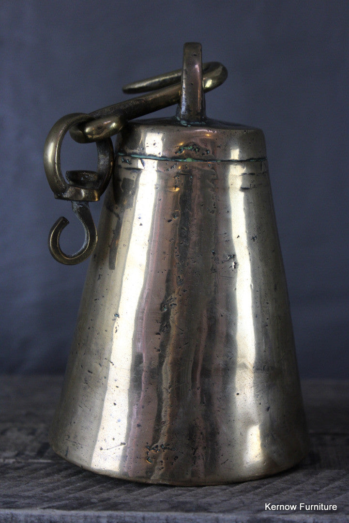 Brass Cow Bell - Kernow Furniture