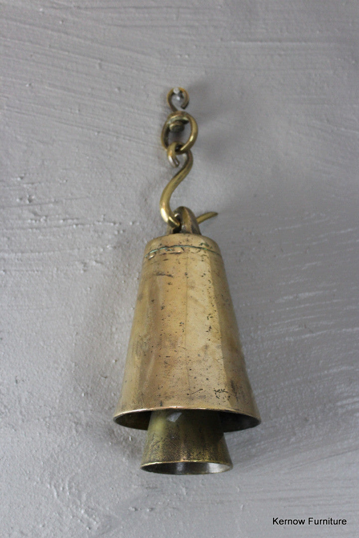 Brass Cow Bell - Kernow Furniture