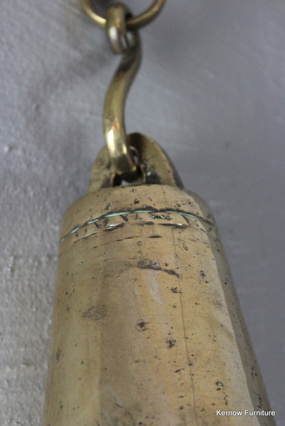 Brass Cow Bell - Kernow Furniture