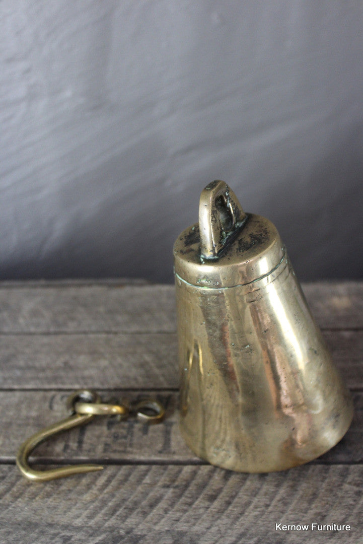 Brass Cow Bell - Kernow Furniture