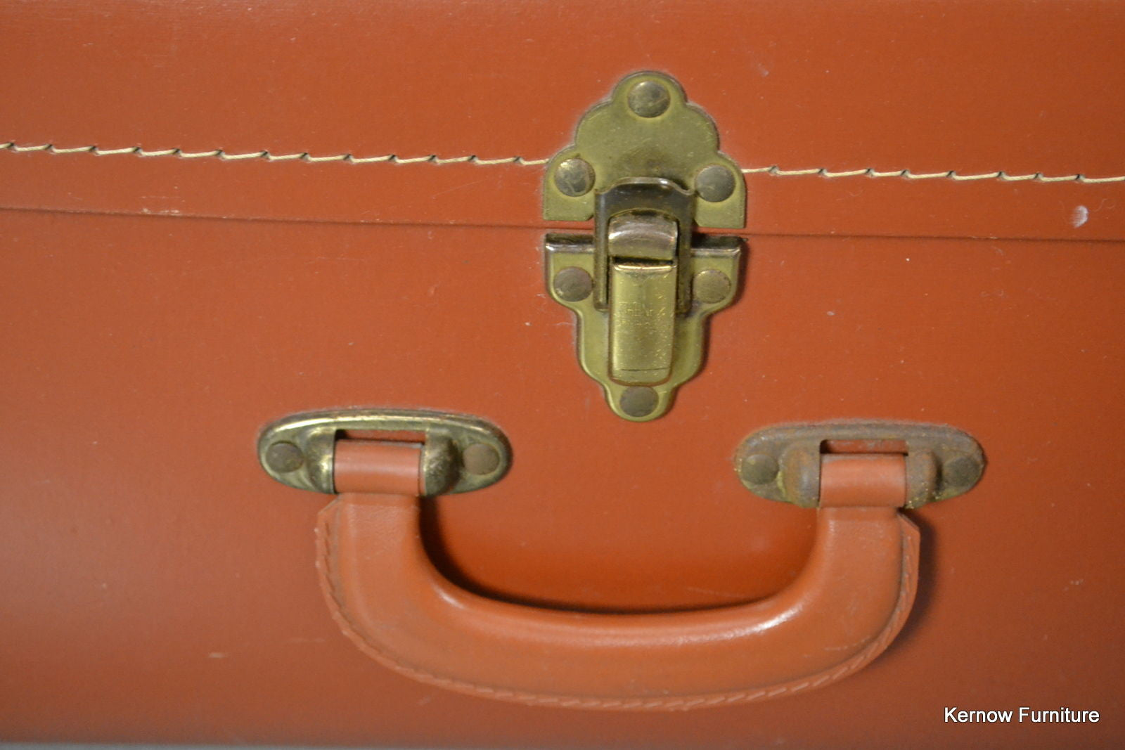 Vintage Brown Suitcase - Kernow Furniture