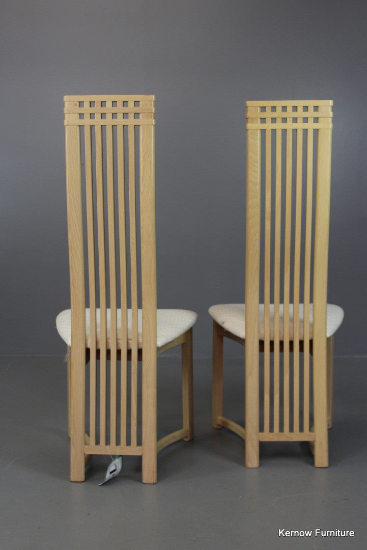 Pair Danish Marmohuset Dining Chairs - Kernow Furniture