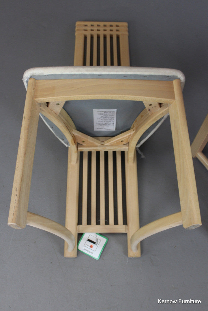 Pair Danish Marmohuset Dining Chairs - Kernow Furniture