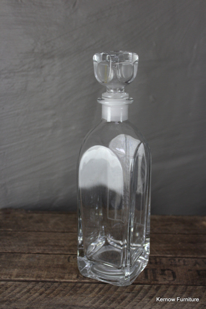 Etched Glass Decanter - Kernow Furniture