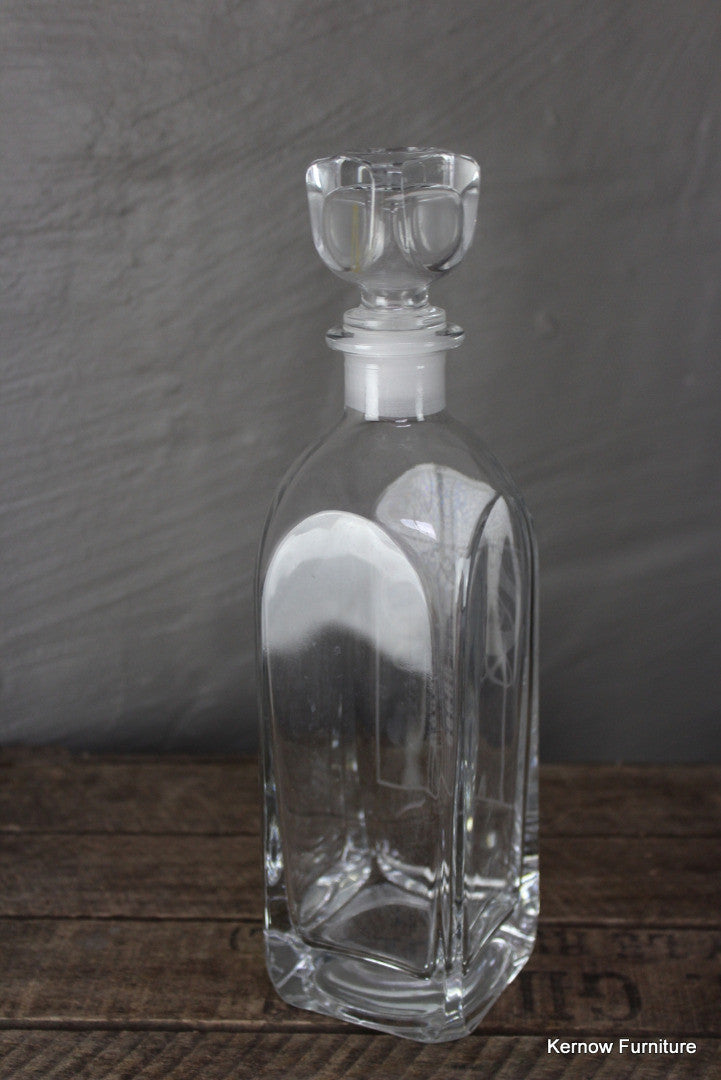 Etched Glass Decanter - Kernow Furniture