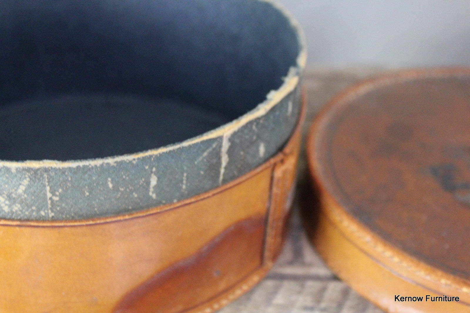 Leather Collar Box - Kernow Furniture