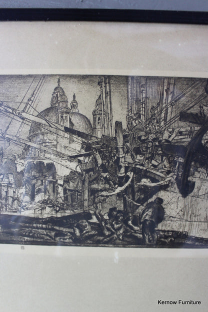 Frank Brangwyn Framed Print - Kernow Furniture