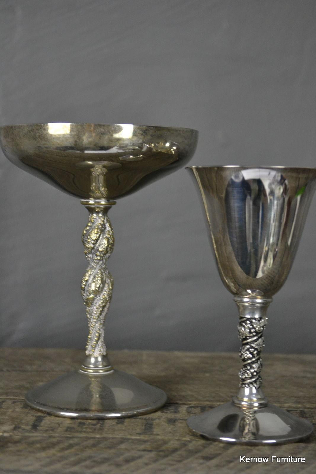 Falstaff Silver Plated Goblets - Kernow Furniture