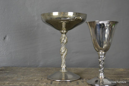 Falstaff Silver Plated Goblets - Kernow Furniture