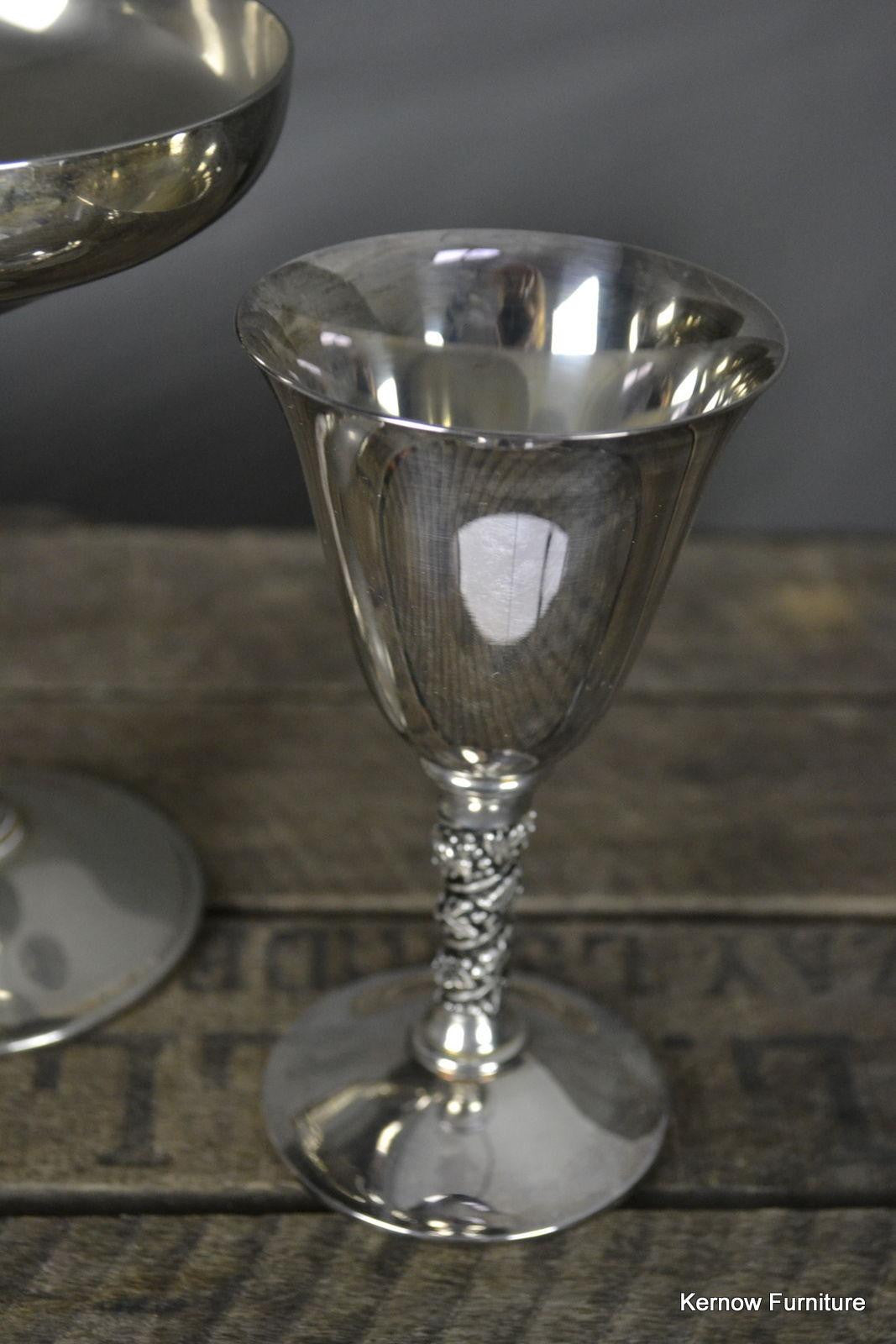 Falstaff Silver Plated Goblets - Kernow Furniture