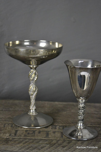 Falstaff Silver Plated Goblets - Kernow Furniture