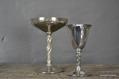 Falstaff Silver Plated Goblets - Kernow Furniture