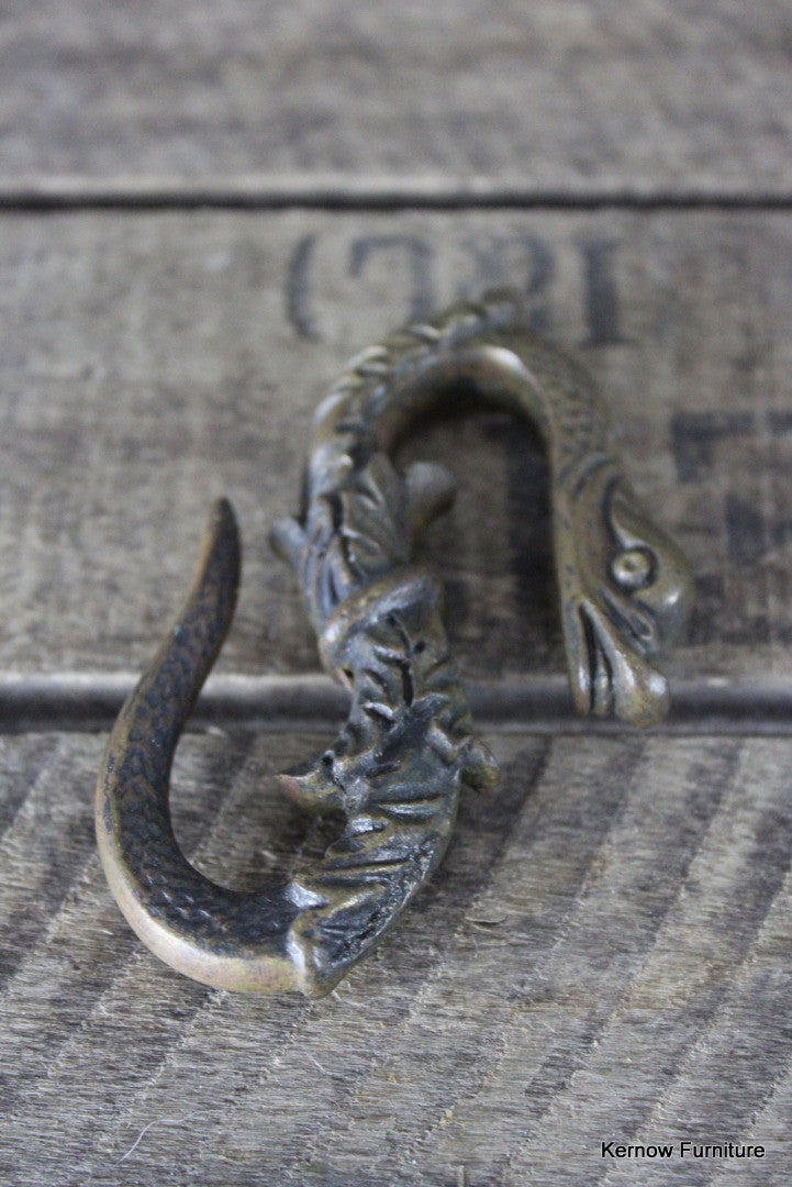 Bronze Chinese Hook - Kernow Furniture