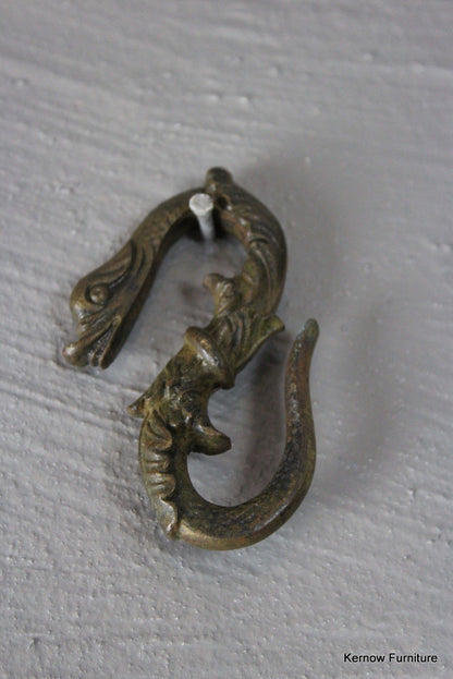 Bronze Chinese Hook - Kernow Furniture