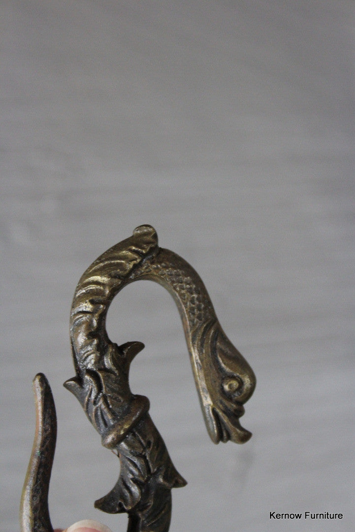 Bronze Chinese Hook - Kernow Furniture