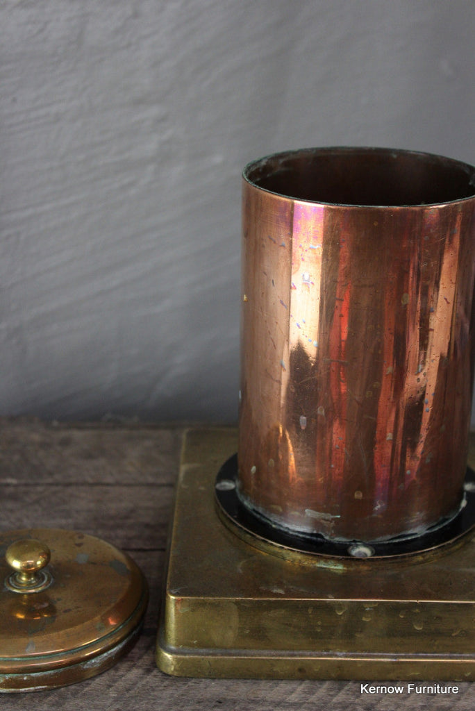 Trench Art Copper Canister - Kernow Furniture