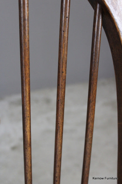 Pair Elm Windsor Chairs - Kernow Furniture