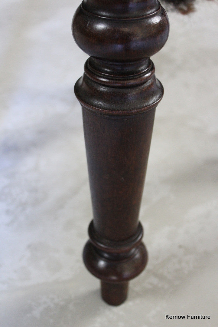 Victorian Mahogany Piano Stool - Kernow Furniture