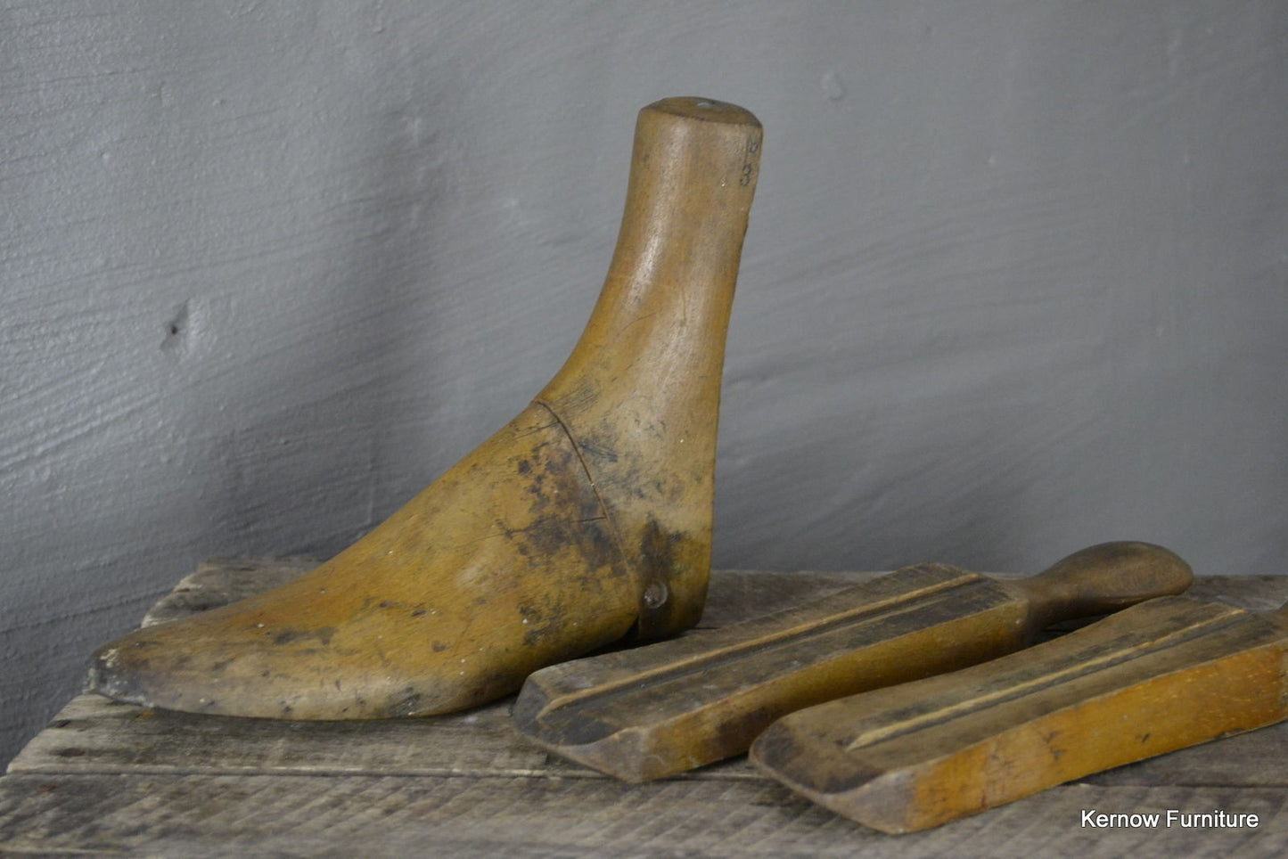 Vintage Wooden Boot Tree - Kernow Furniture