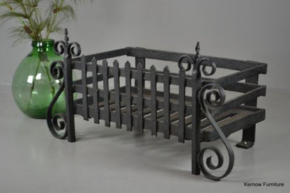 Large Fire Basket Grate - Kernow Furniture