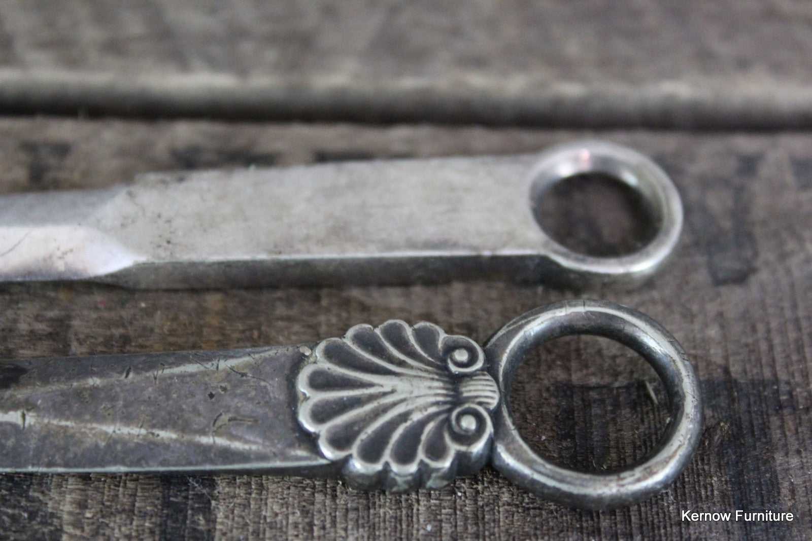 Pair Silver Plate Letter Openers - Kernow Furniture