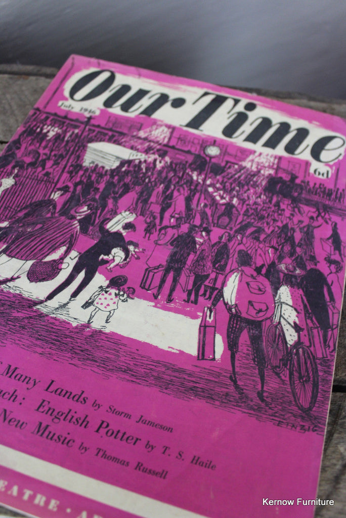 Our Time Magazine July 1946 - Kernow Furniture