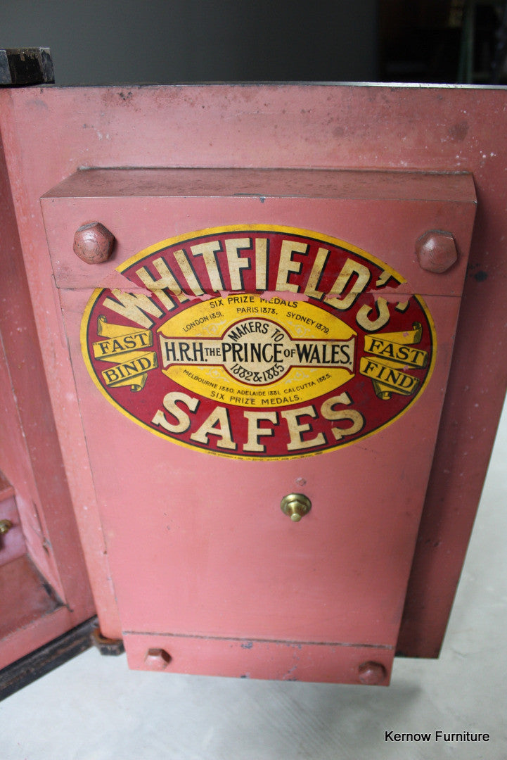 Small Antique Safe - Kernow Furniture