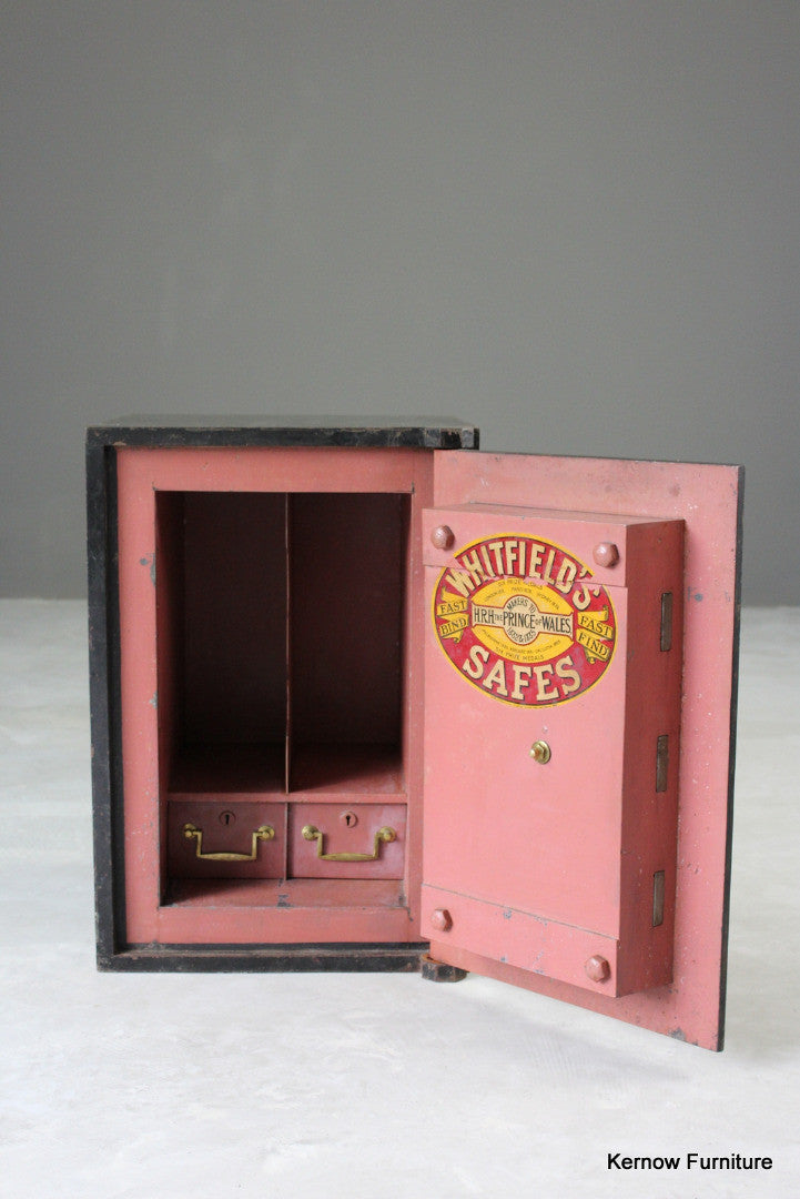 Small Antique Safe - Kernow Furniture