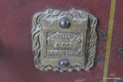 Small Antique Safe - Kernow Furniture