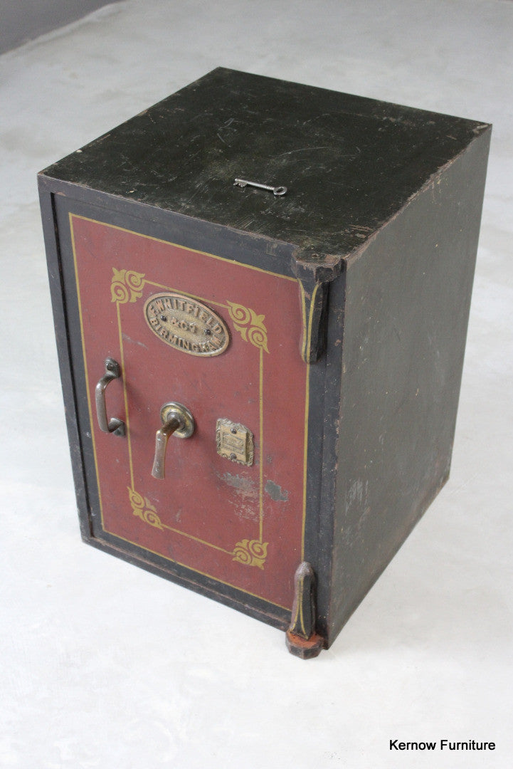 Small Antique Safe - Kernow Furniture