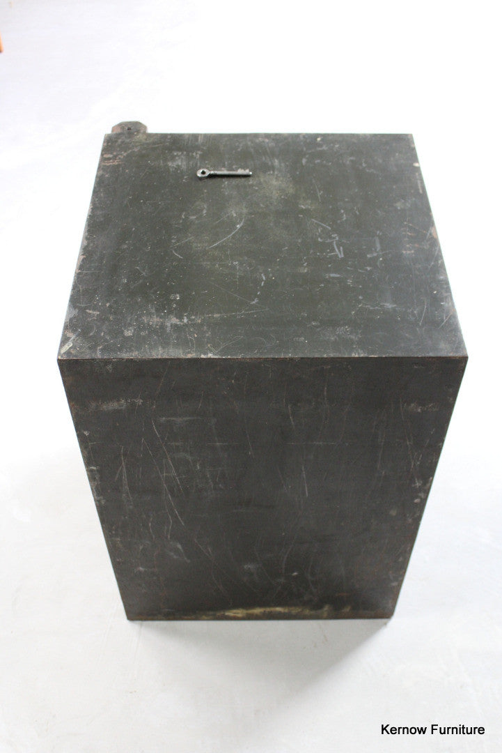 Small Antique Safe - Kernow Furniture