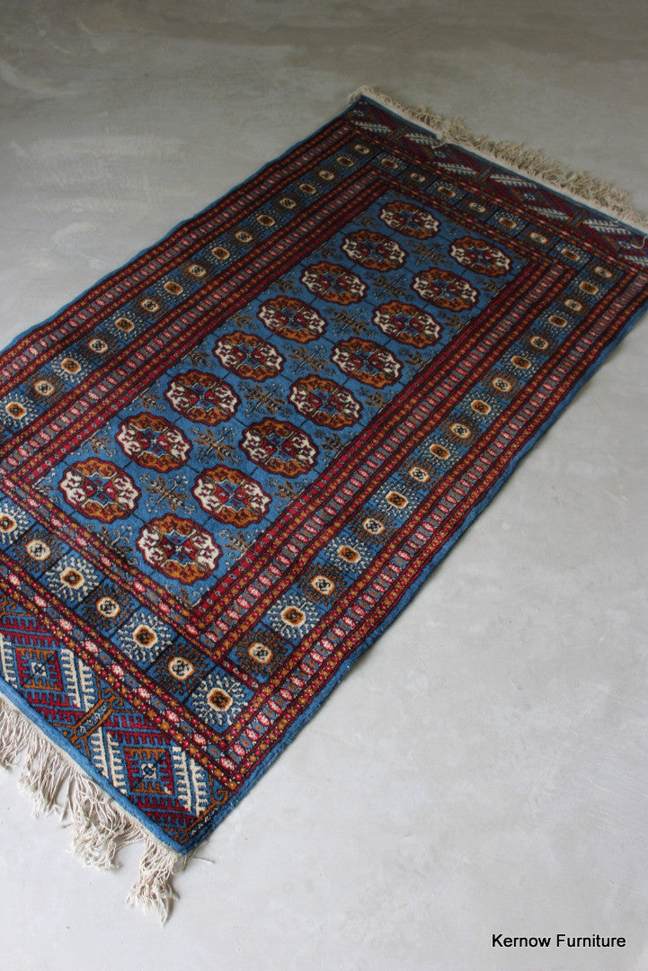 Blue Bokhara Rug - Kernow Furniture