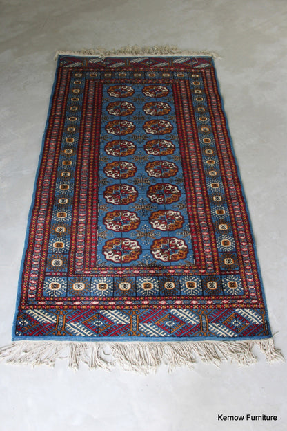 Blue Bokhara Rug - Kernow Furniture