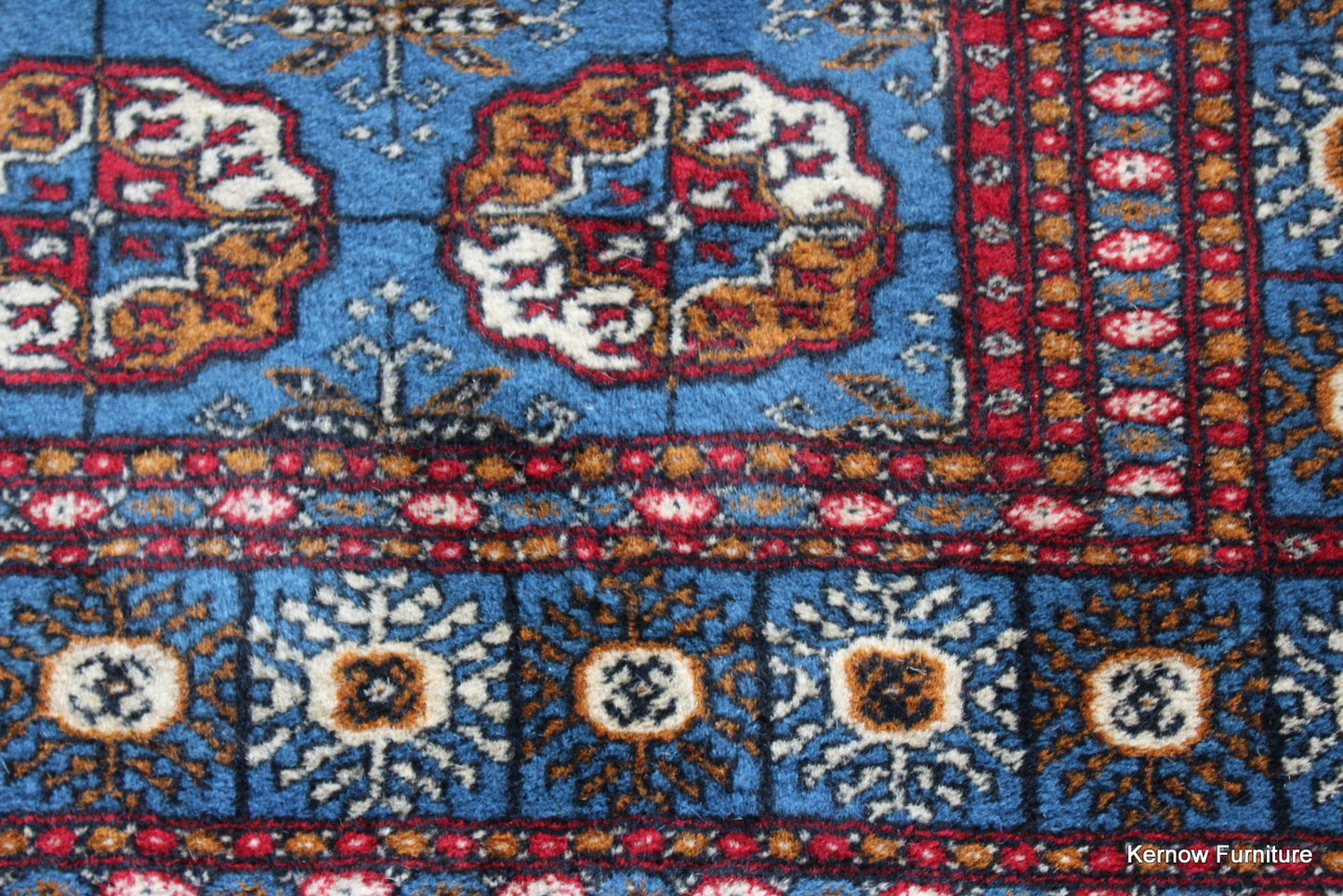 Blue Bokhara Rug - Kernow Furniture